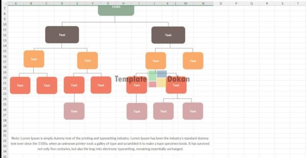 Organizational Chart Template Letter